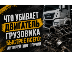 Что убивает двигатель грузовика быстрее всего: антирейтинг причин